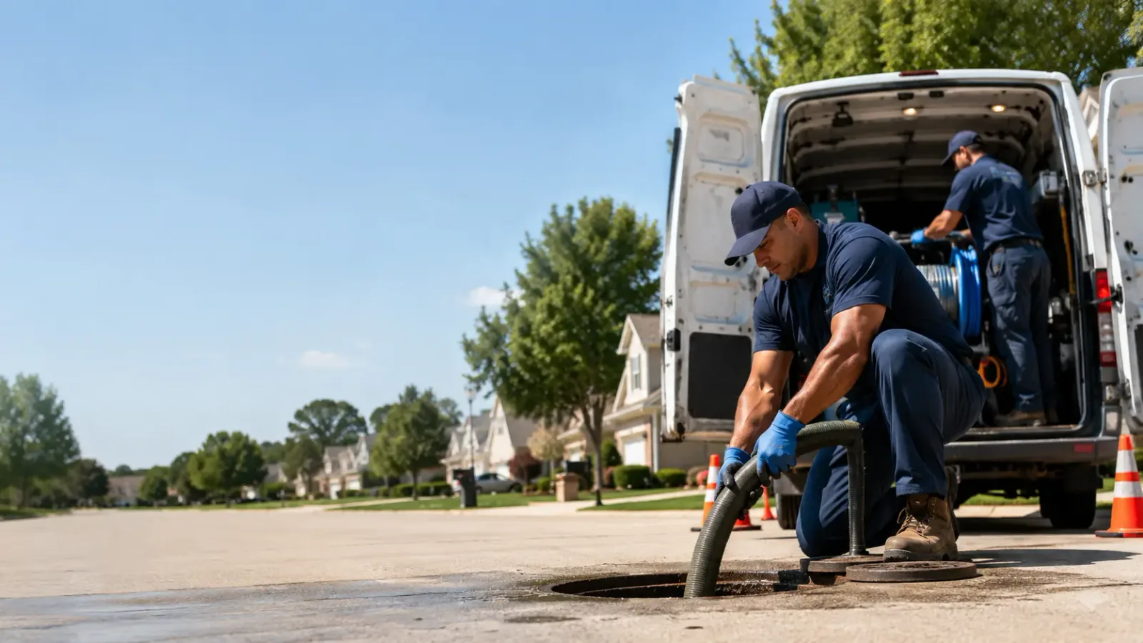 Sewer Backup Cleanup services in Noble, LA